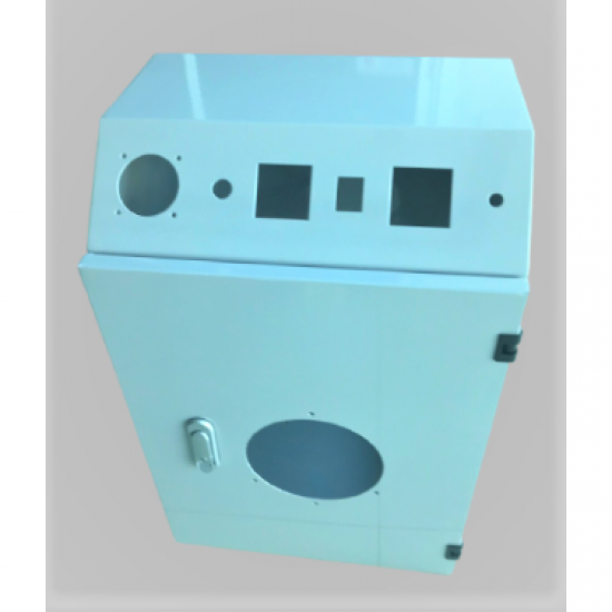 โรงงานผลิตกล่องเหล็ก ตัดพับ เจาะรู ขึ้นรูป ประกอบ กล่องโลหะ ตู้เหล็ก PKC METAL - กล่องโอโซน